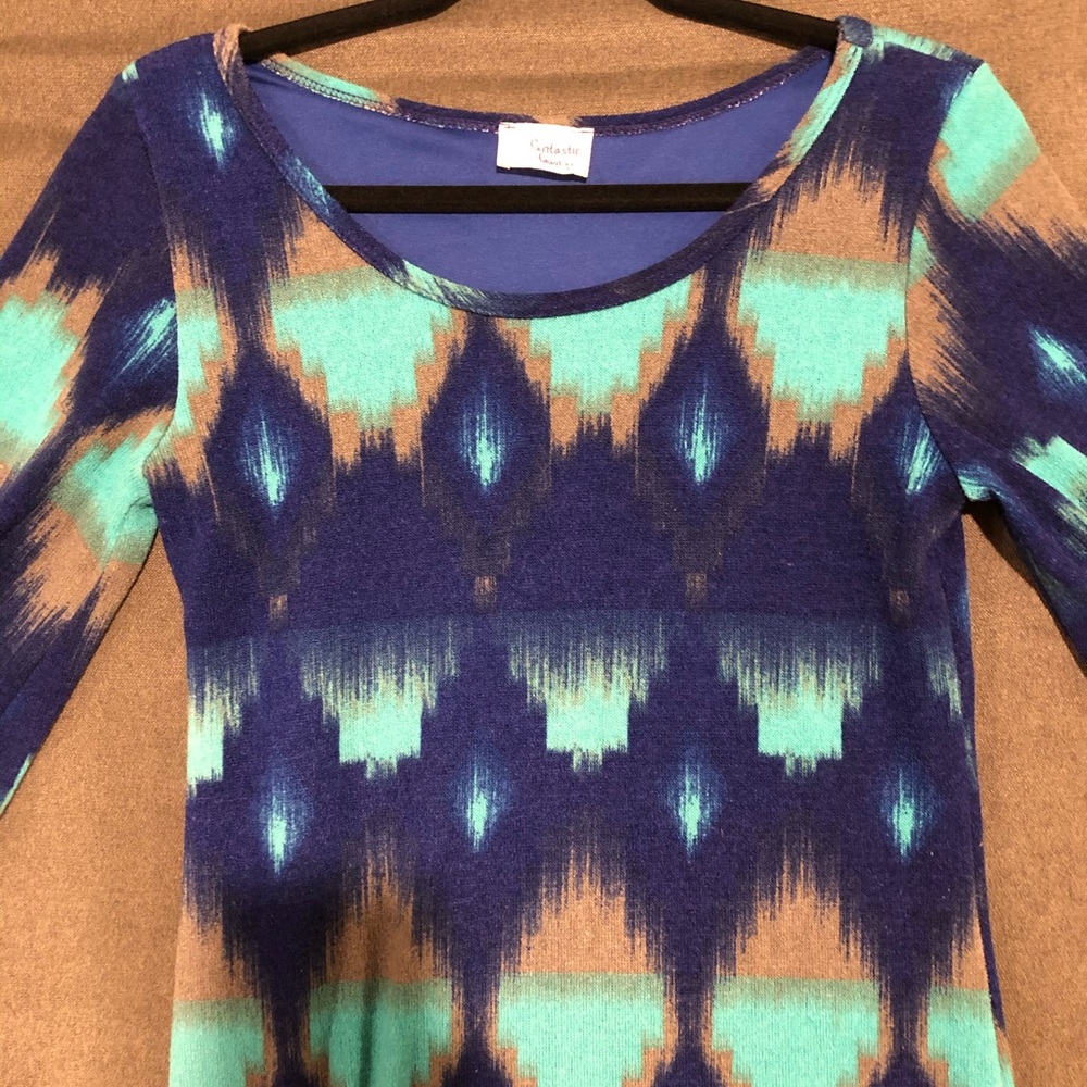 Fantastic Fawn 3/4 Sleeve Dress
